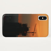 Étonnant étui téléphonique avec grue à tour au cou (Dos (Horizontal))