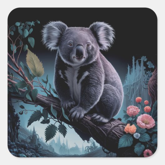 ÉTONNANT STICKERS DE KOALA BEAR (Devant)
