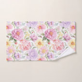 Étonnant Vintage Style rose Roses Motif (Serviette à main)