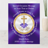 Étonnante, Cartes pour l'appréciation du pasteur,  (Devant)