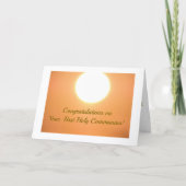 Étonnante, Première Carte de Communion (Devant)