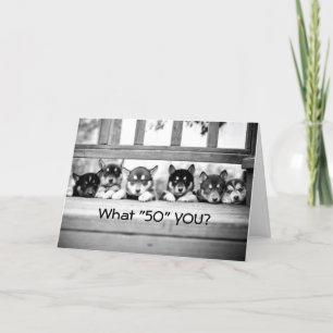 ÉTONNÉ-VOUS AVEZ 50 ANS ? CARTE DE GROUPE