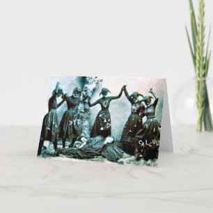 Étrange carte d'anniversaire Vintage