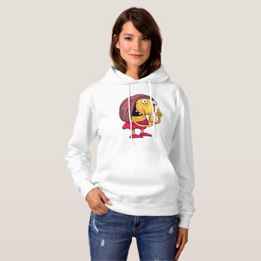 Étrange femme Sweat - shirt à capuche (Devant entier)