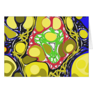 Étrange motif coloré