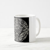 étrange mug tribale 2 (Devant droit)