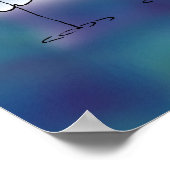 Étrange Poster de dessin de pêche de jour (Coin)