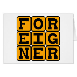 Étranger, Étranger