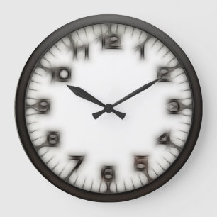 Étrangesse gothique Horloge ronde