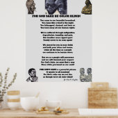 ÊTRE AVEUGLE DE COULEUR POUR DIEUX SAKE poster (Cuisine)