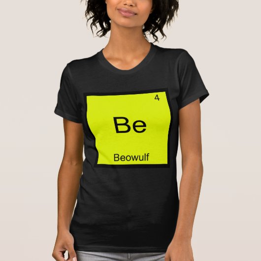 Être - Beowulf T-shirt drôle du symbole d'élément (Devant)