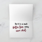 Être célibataire peut acheter la carte de la Saint (Intérieur)