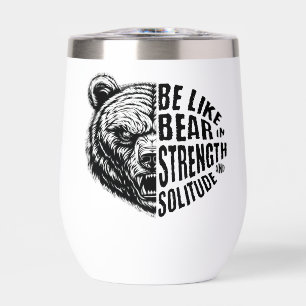 Être comme l'ours dans la force et la solitude