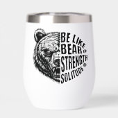 Être comme l'ours dans la force et la solitude (Arrière)