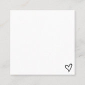 être courageux, être audacieux, être carte de visi (Dos)