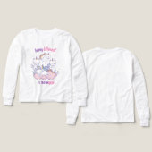 Être différent est miauleux Licorne chat drôle (Motif Recto et Verso)