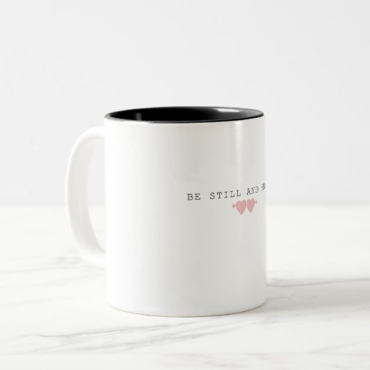 ÊTRE ENCORE ET CONNAÎTRE MUG (Devant gauche)