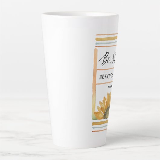 Être encore Sunflower scripture mug (Devant)
