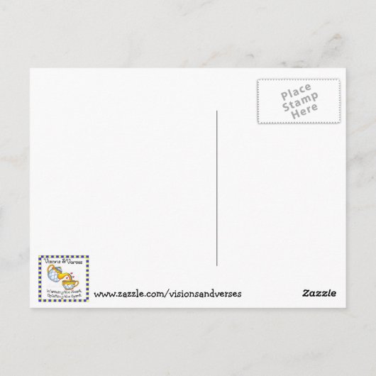 Être encore une carte postale inspirante (Dos)