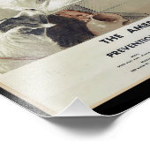 Être gentil envers les animaux - Poster vintage (Coin)