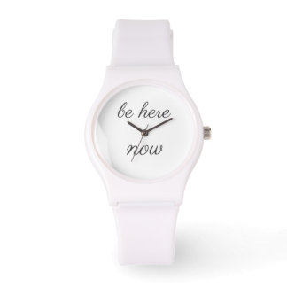 Être Ici Maintenant Montre – Minimaliste Présent d