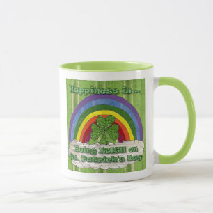 Être Irlandais sur St Patrick's Day Coffee Mug
