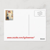 être joyeux carte postale (Dos)