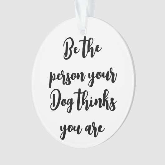 être la personne que votre chien pense que vous êt (devant)