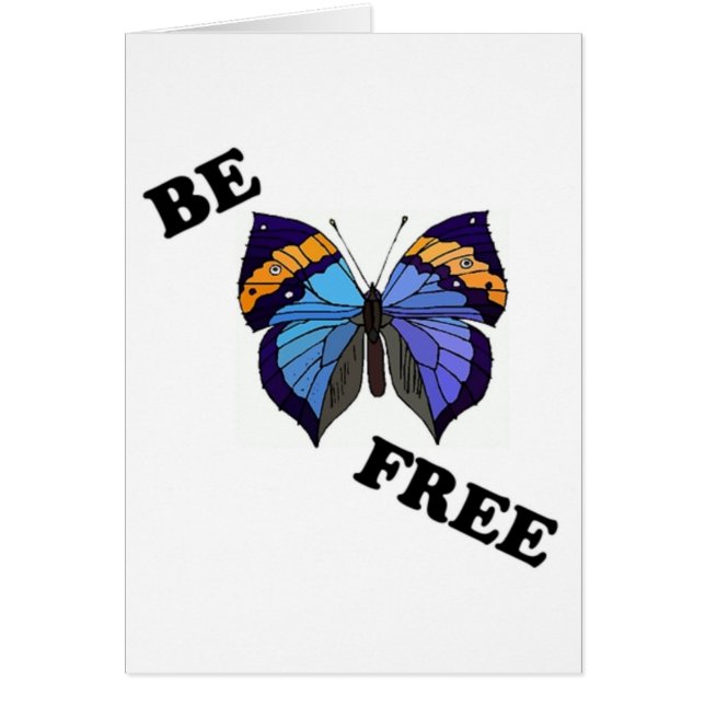 " ÊTRE LIBRE " BOUTTERFLY (Devant)