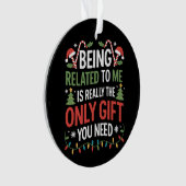 Etre Lié À Moi Drôle Noël Famille Noël Noël (devant)