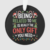 Etre Lié À Moi Drôle Noël Famille Noël Noël (devant)