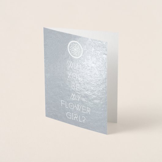 être ma fille de fleurs invitation de géométrie sa (Devant)