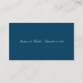 & ÊTRE MARIÉ | CARTES DE SITE WEB DE MARIAGE (Dos)