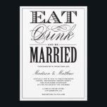 Être marié | Faire-part de mariage<br><div class="desc">©Fine & Dandy Paperie</div>