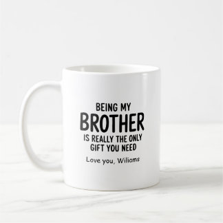 Être mon frère mug Cadeau drôle pour frère Mug