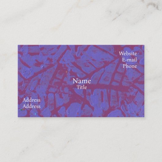 Être noté Cartes de visite (Devant)