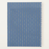 ÊTRE ORGANISÉ WEDDING PLANNER - Dusty Blue GOLD (Dos)