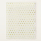 ÊTRE ORGANISÉ WEDDING PLANNER - GOLD Hearts Custom (Dos)