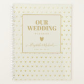 ÊTRE ORGANISÉ WEDDING PLANNER - GOLD Hearts Custom (Devant)