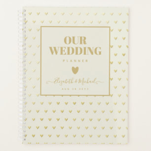 ÊTRE ORGANISÉ WEDDING PLANNER - GOLD Hearts Custom