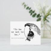 Être ou ne pas être carte postale (Debout devant)