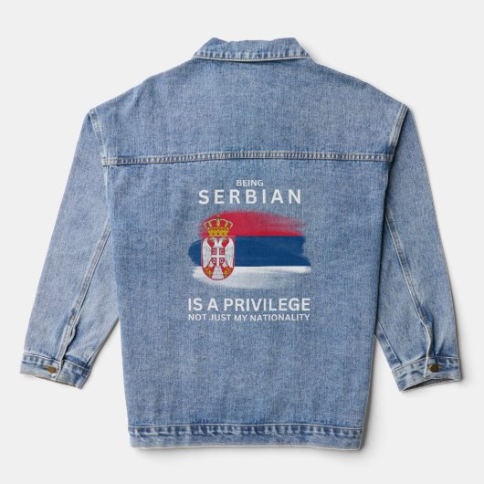 Être Serbe Est Un Privilège (Verso)