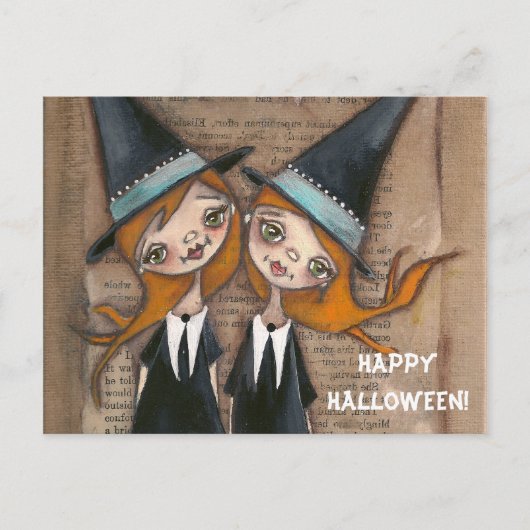 Être soi-même - Carte postale Halloween (Devant)