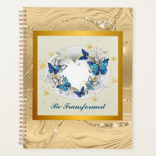 Être transformé Cité Coeur et Papillons Bleus (Devant)