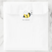 être un ami autocollant BEE (Sac)
