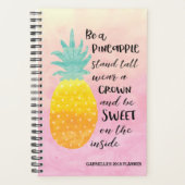 Être un ananas Inspirationnel Aquarelle Typographi (Devant)