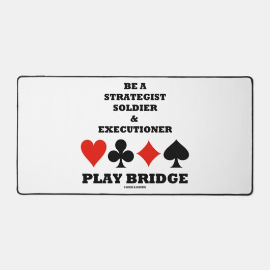 Être un stratège Soldat & Exécutif Play Bridge (Recto)