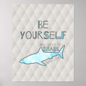 Être une affiche de requin (Devant)