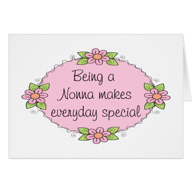 Être une Nonna rend chaque jour spécial (Devant horizontal)