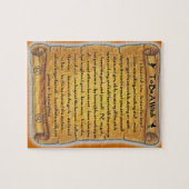 Être Une Sorcière Pagan Puzzle (Horizontal)